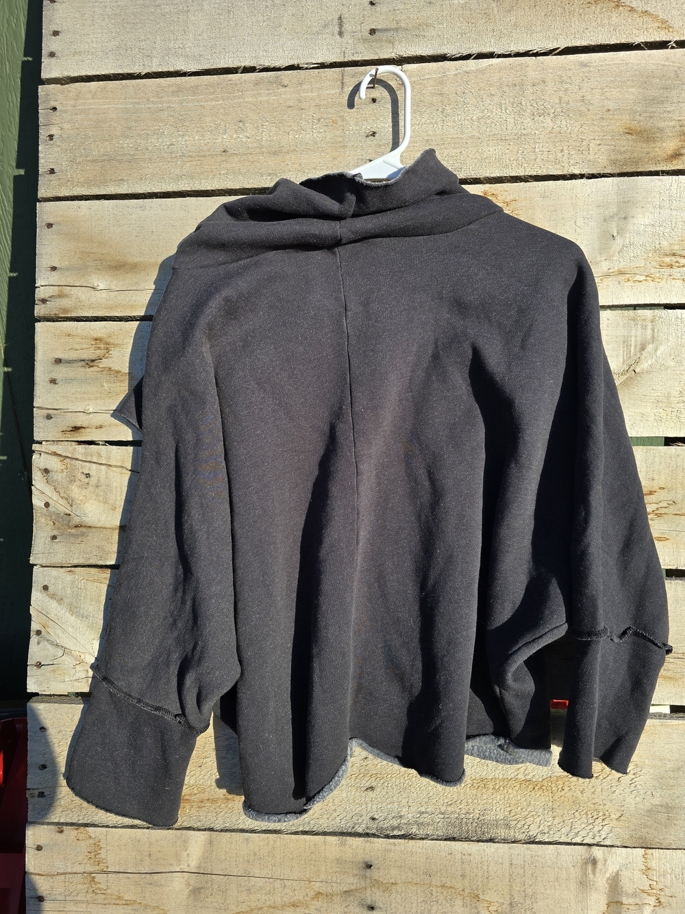Joah Love Black Funnel Collar Oversized Sweater Soft And Lush - Picture 2 of 2